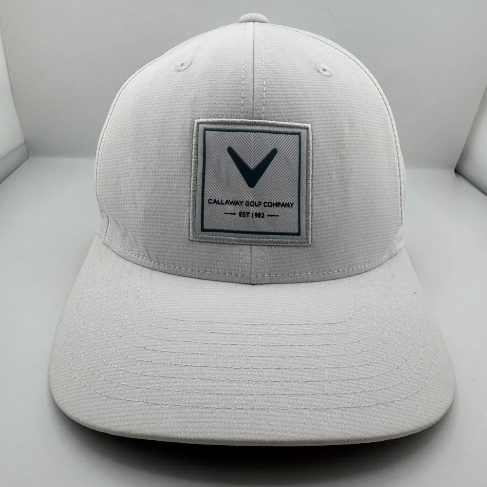 Callaway Golf Hat Mens OSFA White Excellent Paradym Ai Smoke Snapback Cap